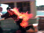 Angel qui s'enflamme